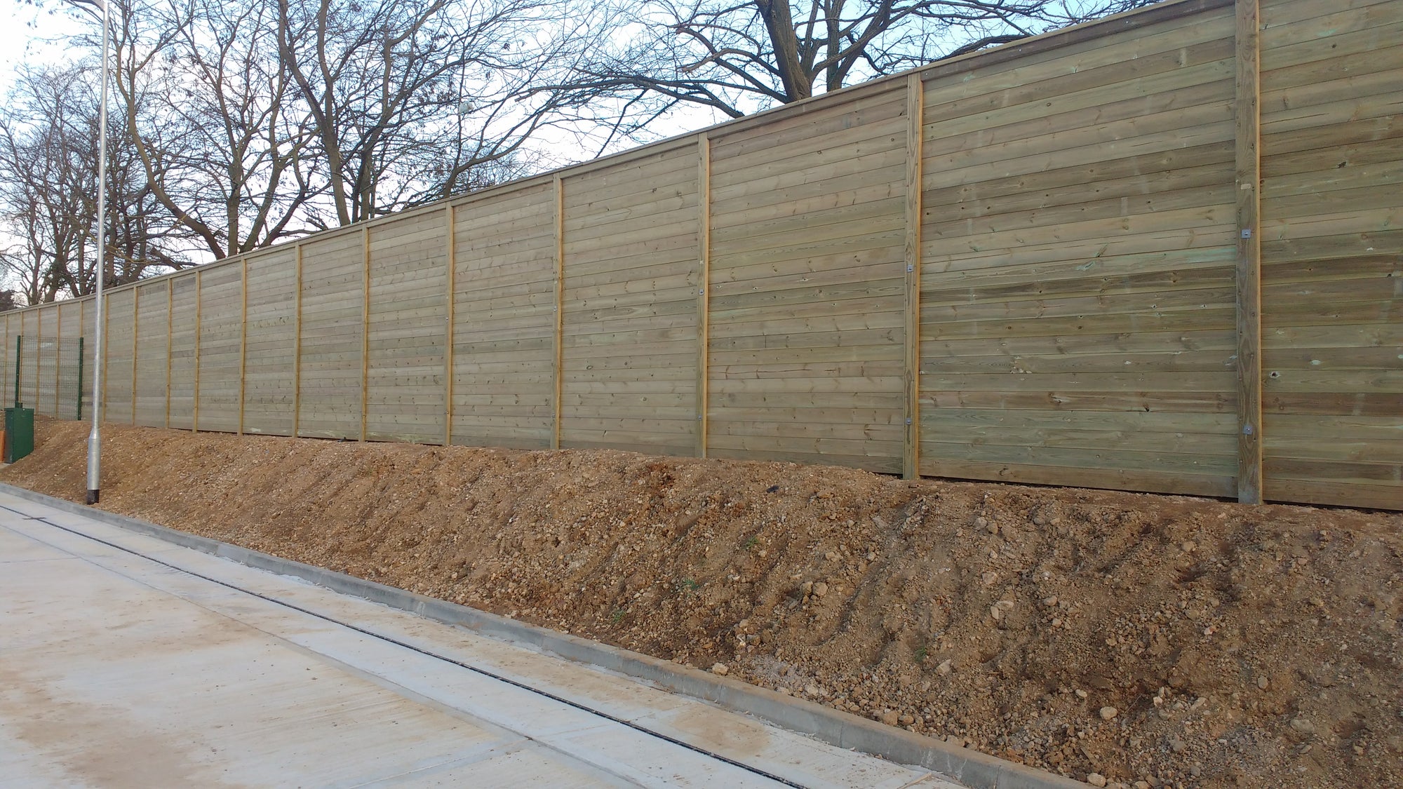 Eco-conscious recycled noise barrier panels