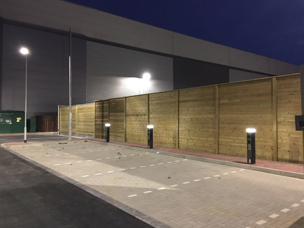 Robust timber acoustic fencing panels