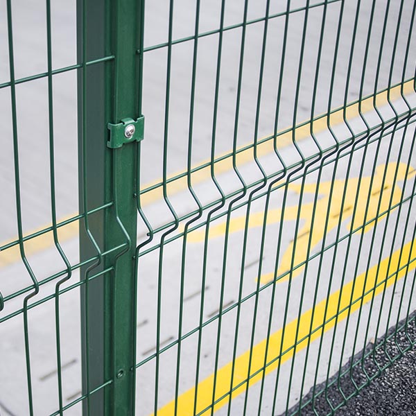 Welded wire mesh V Mesh panel with horizontal vee profiles